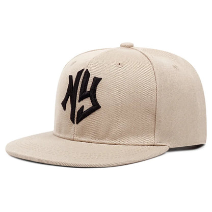 NY Embroidery Street Hip Hop Snapback Cap