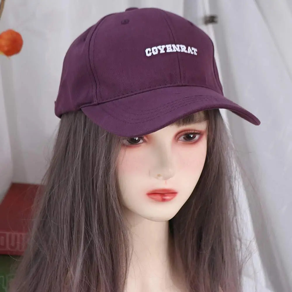 Oversize Vintage Cotton Baseball Cap