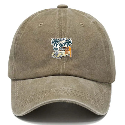 Vintage Washed Cotton Travel Outdoor Baseball Cap