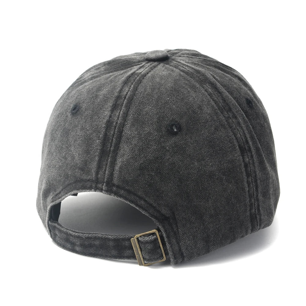 Ukraine Washed Cotton Retro Emblem Unisex Baseball Cap
