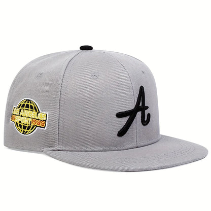 Unisex Gothic Letter Embroidery Hip-hop Hats