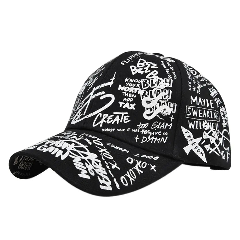 Graffiti Geometry Hip Hop Baseball Cap