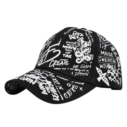 Graffiti Geometry Hip Hop Baseball Cap