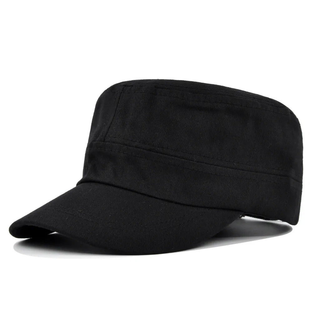Camouflage Flat Brim Outdoor Baseball Hat