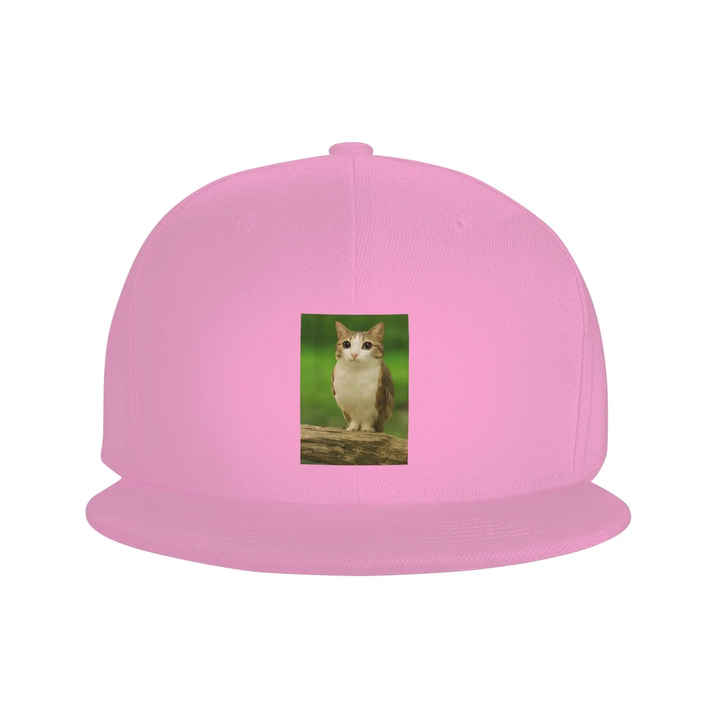 Meowl Cat Owl Funny Meme Internet Graphic Snapback Cap