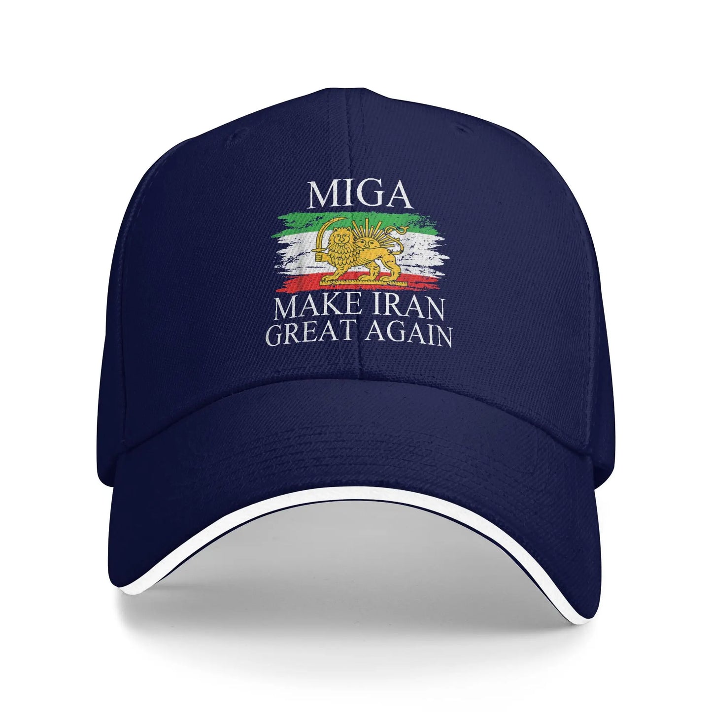 Make Iran Great Again Emblem Baseball Cap