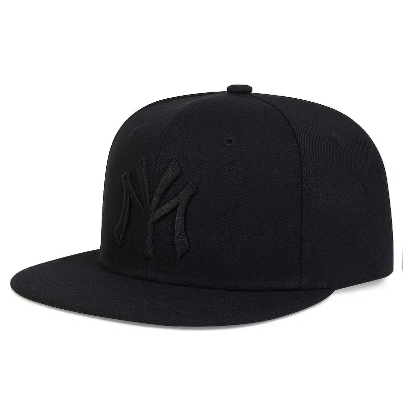 Classic Letter Embroidery Unisex Snapback Cap