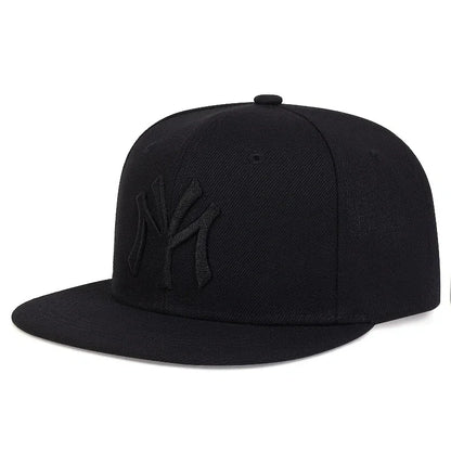 Classic Letter Embroidery Unisex Snapback Cap