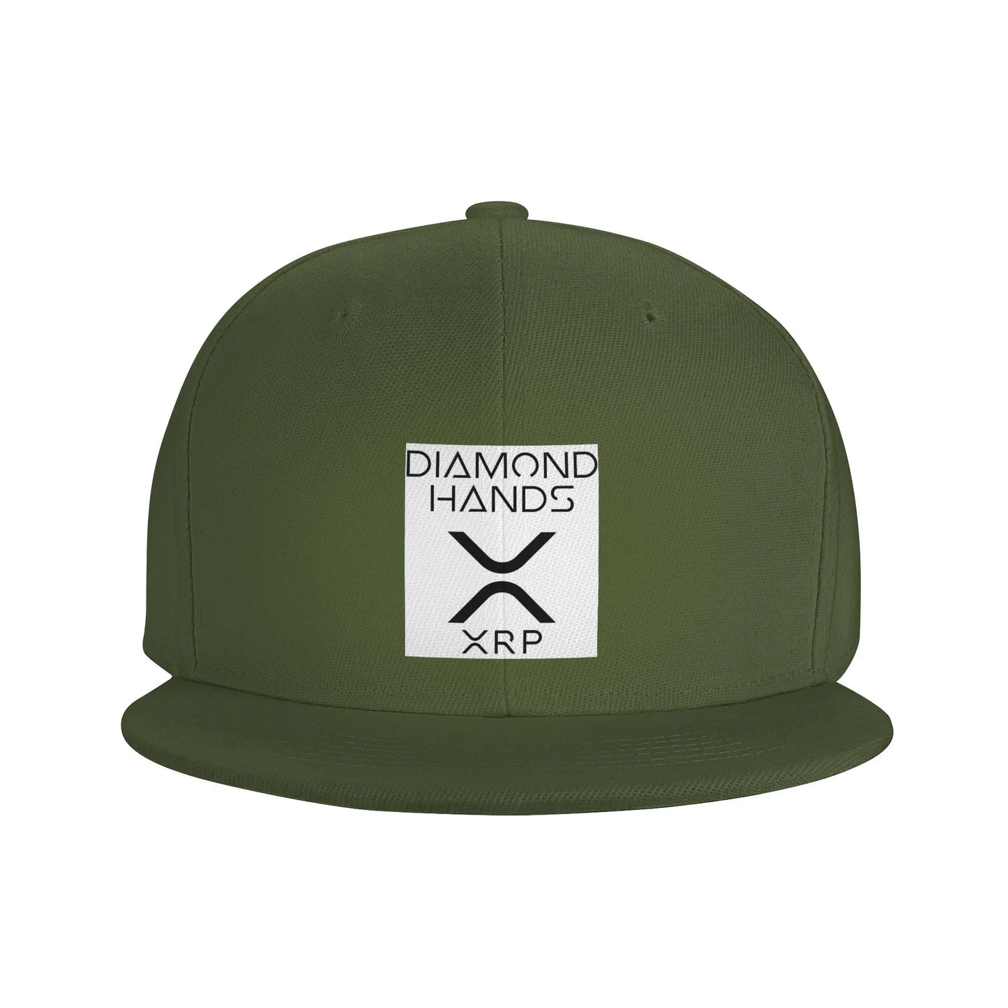 XRP Ripple Crypto Diamond Hands Unisex Snapback Cap