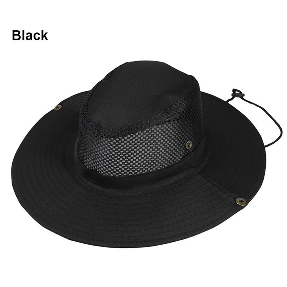 Outdoor Wide Brim Bucket Hat