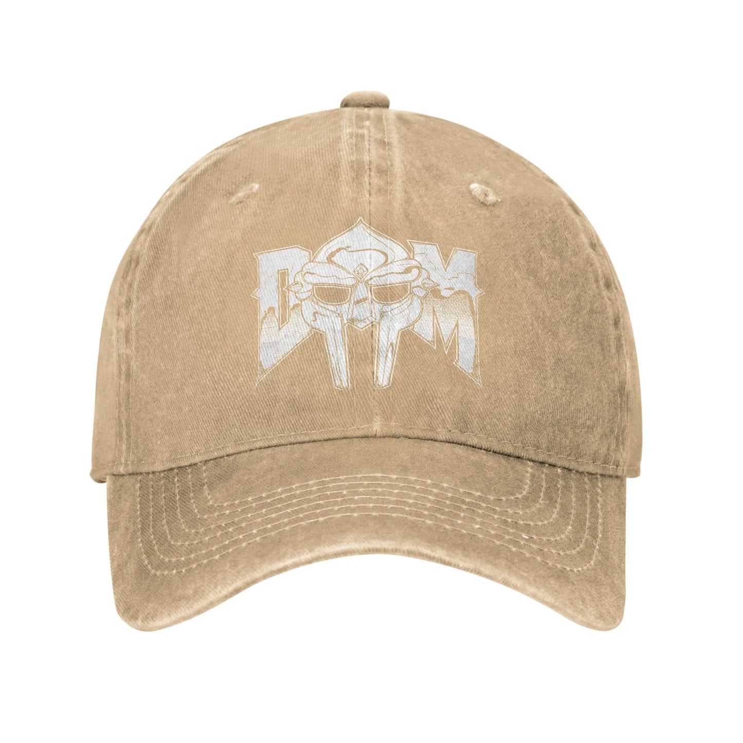 MF Doom Distressed Cotton Streetwear Baseball Cap