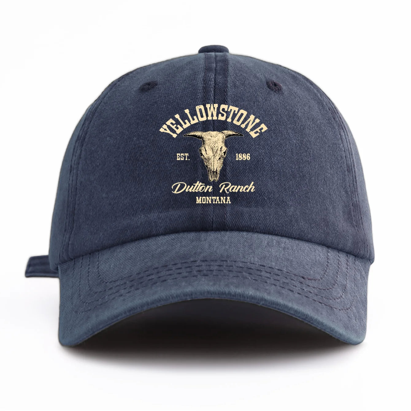 Yellowstone Washed Retro Dad Baseball Cap
