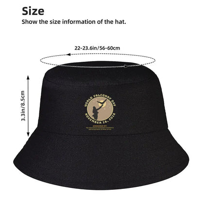 World Falconry Day 2018 Retro Bucket Hat