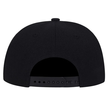 Colorful Flower Pattern Straight Brim Snapback Baseball Hat