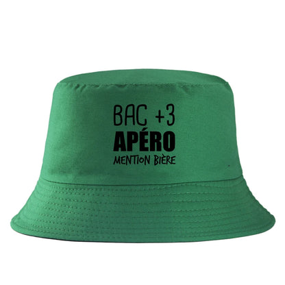 BAC 3 Apéro Reversible Bucket Hat