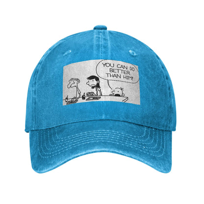 Diary Of Wimpy Kid Better Than Him Denim Baseball Cap