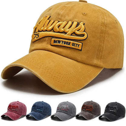Outdoor Cotton Embroidered Baseball Cap