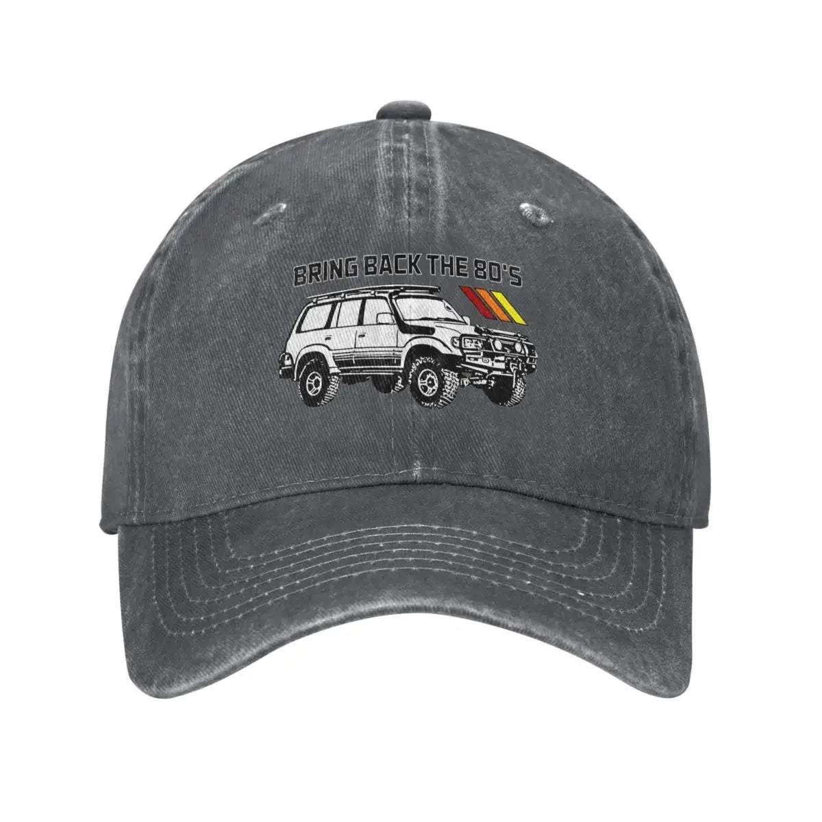 Vintage Land Cruiser Distressed Cotton Baseball Cap