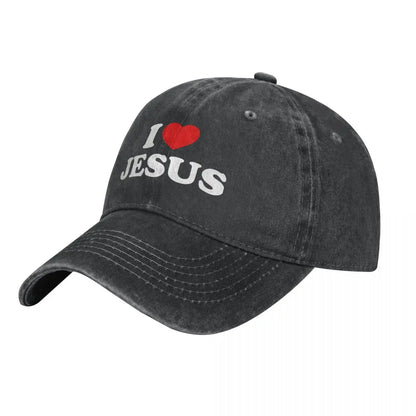 Jesus God Cross Pure Color Baseball Cap