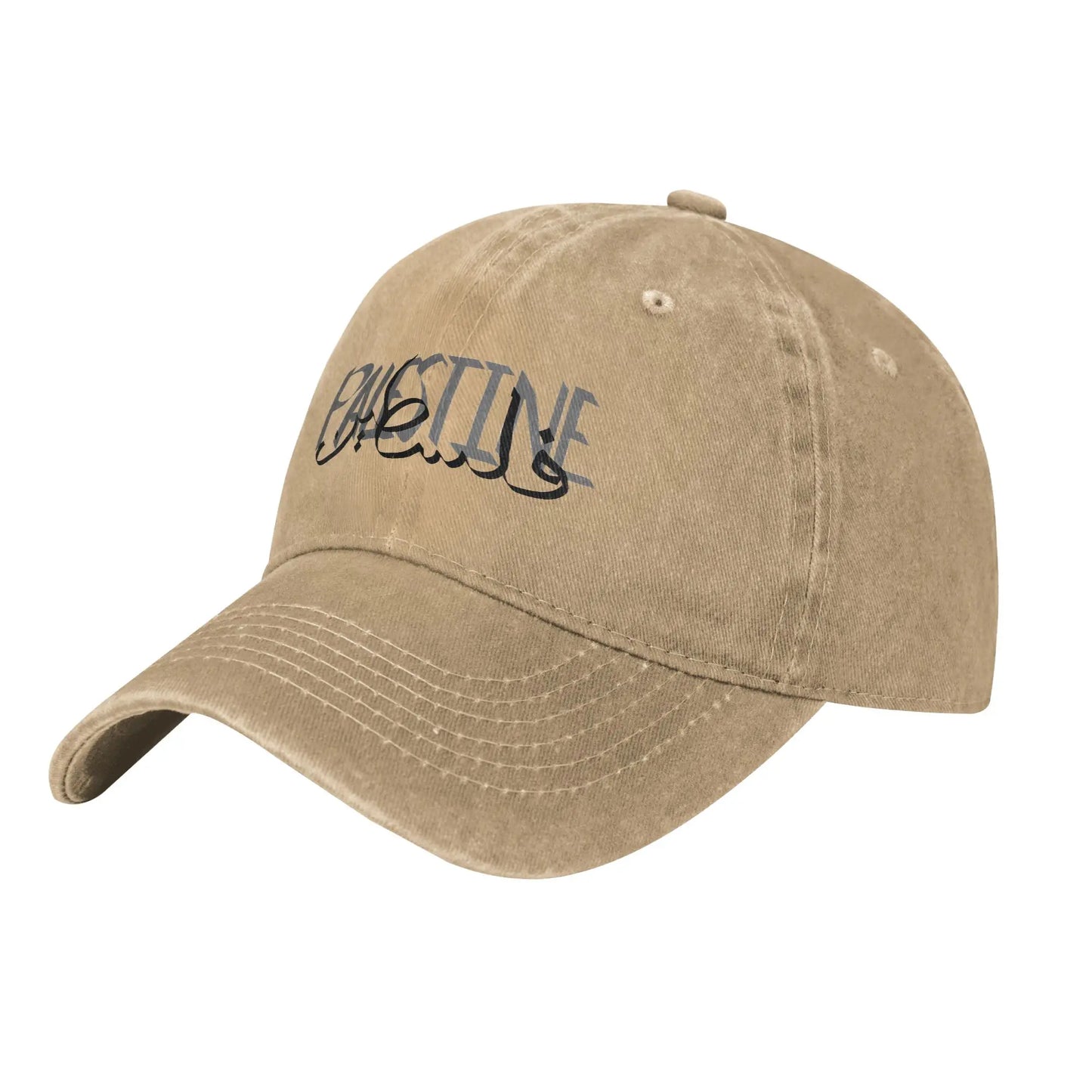 Palestine Arabic Calligraphy Snapback Baseball Cap