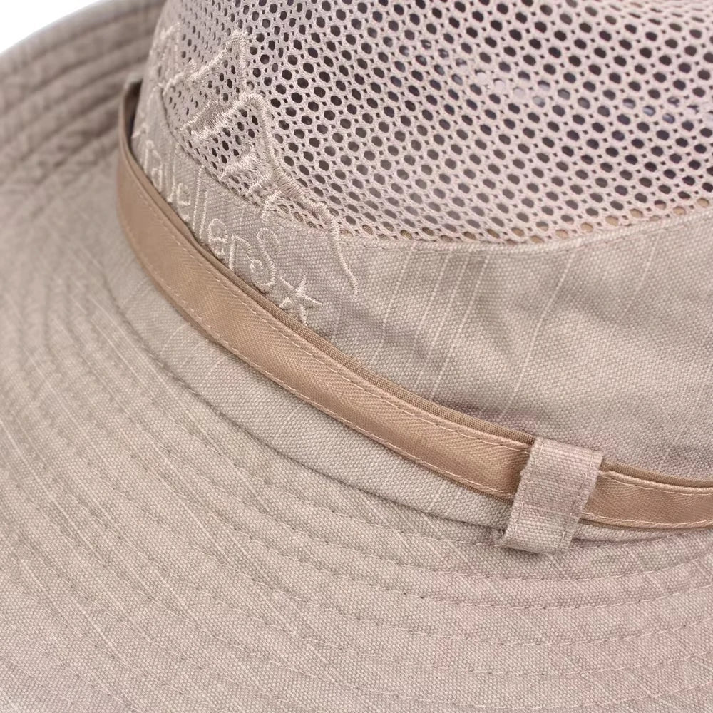 Breathable Cotton Outdoor Bucket Hat