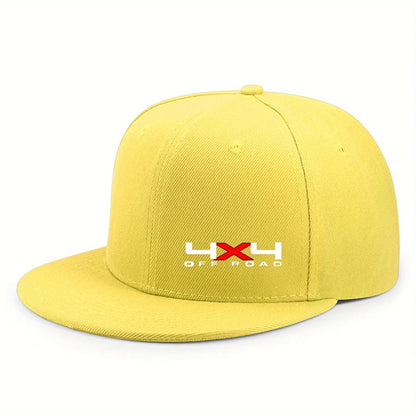 Unisex Adjustable Flat Brim Hip Hop Snapback Hat