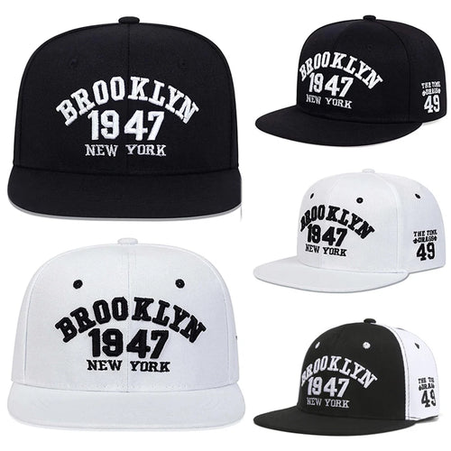 Brooklyn 1947 Embroidered Snapback Cap