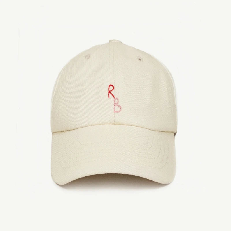 Hand Dyed Monogram Embroidered Cotton Baseball Cap