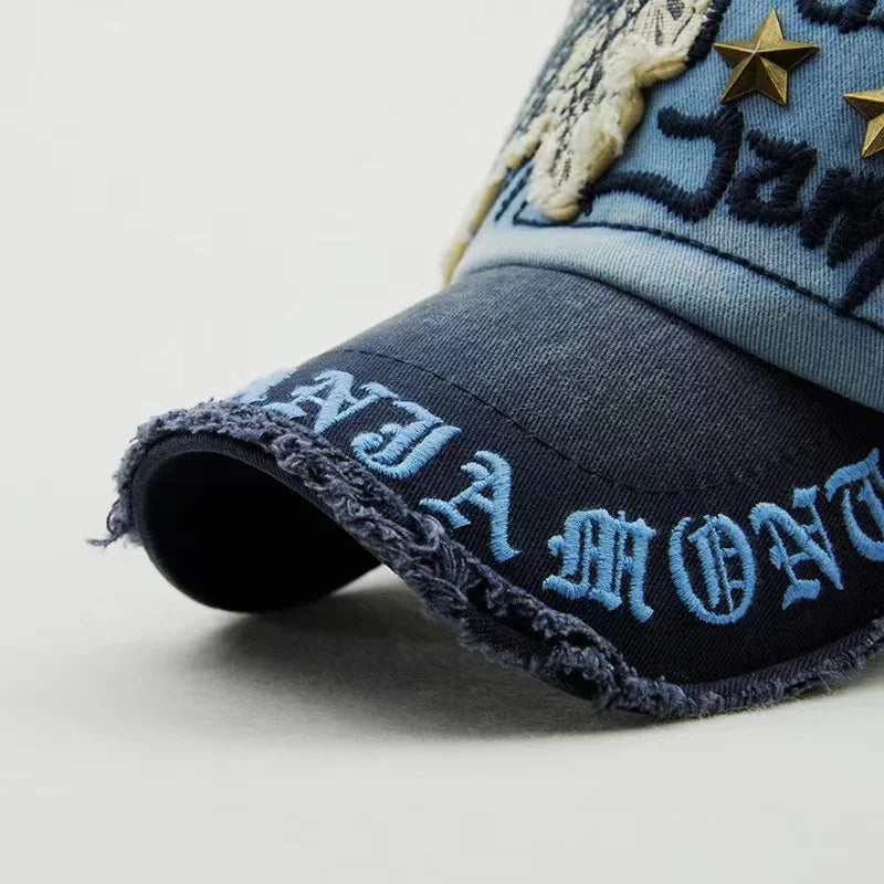 Willow Spike Luxury Letter Casual Baseball Cap