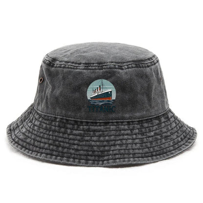 Legend Cotton Washed Vintage Ocean Theme Bucket Hat Unisex
