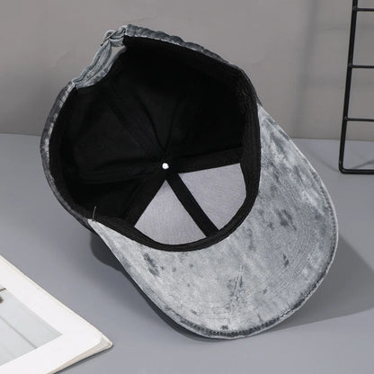 Autumn Winter Velvet Adjustable Baseball Cap