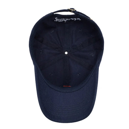 Rose Letter Embroidered Spring Baseball Cap