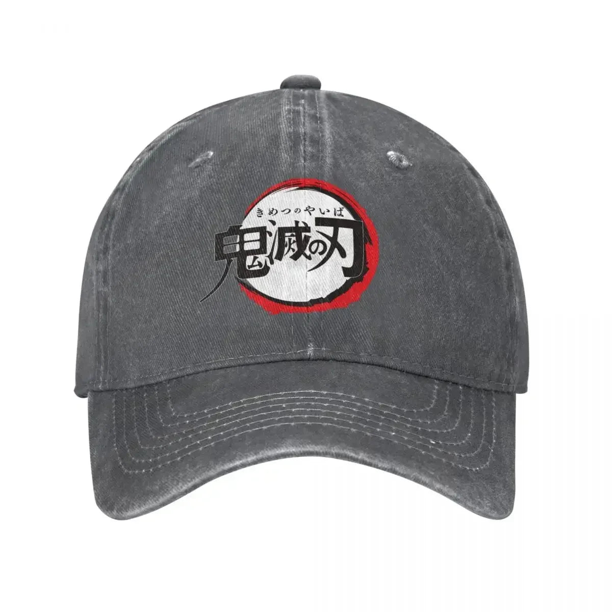 Demon Slayer Distressed Washed Baseball Cap