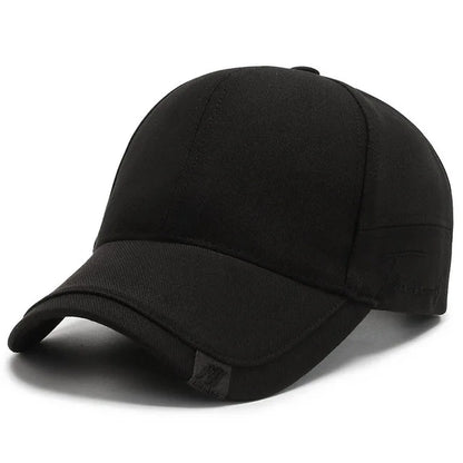 Solid Cotton Baseball Cap