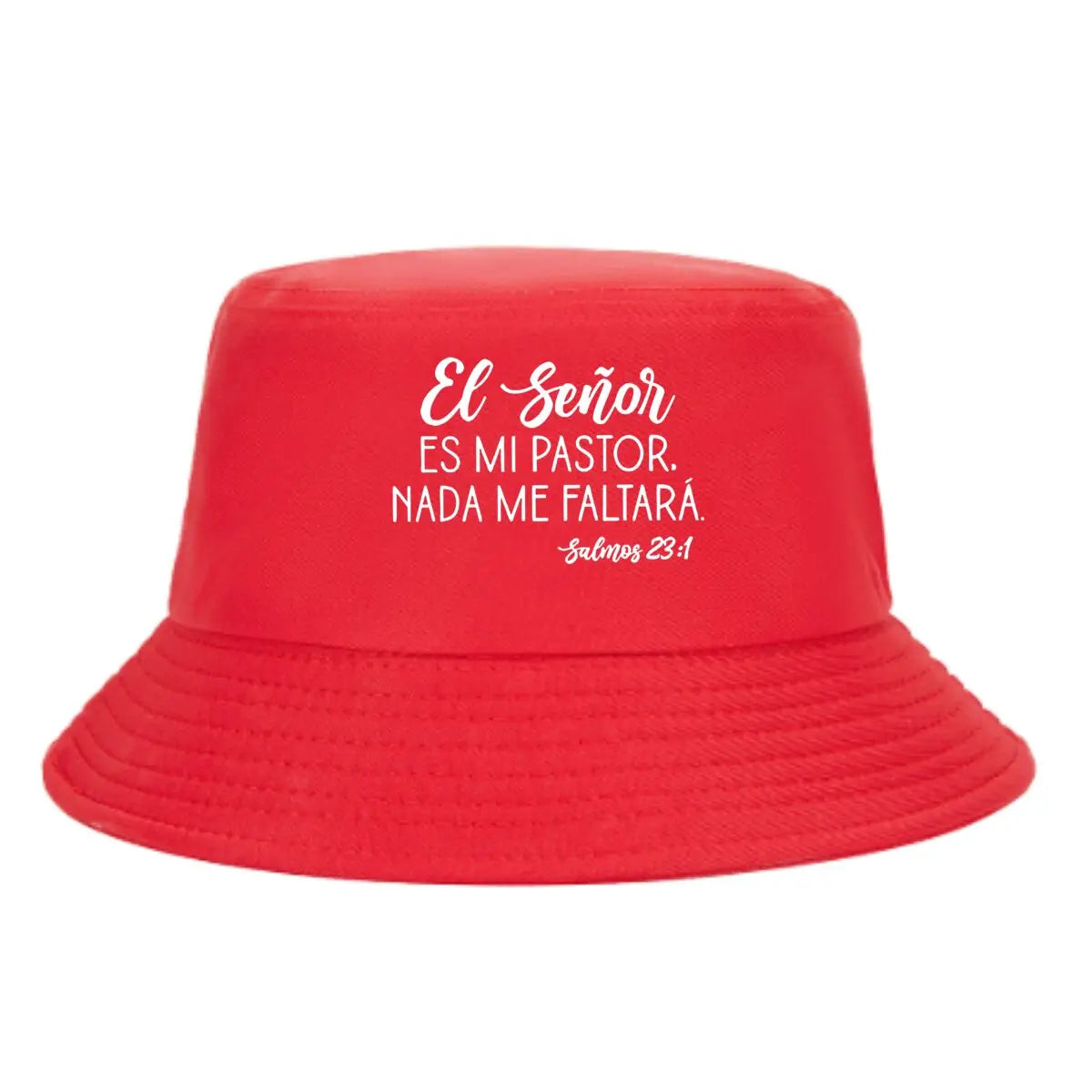 El Senor Es Mi Pastor Text Bucket Hat