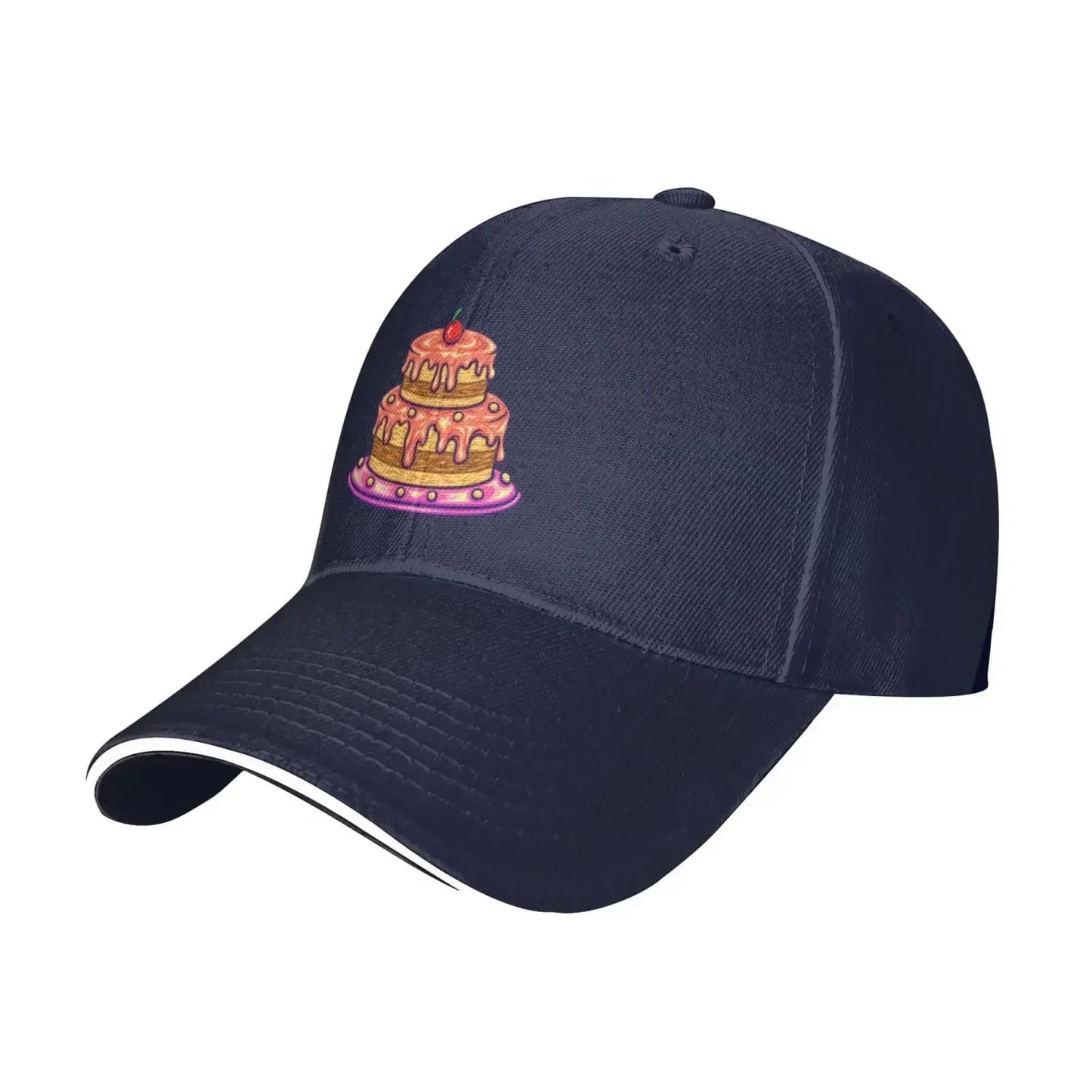 Cherry Cake Snapback Baseball Cap