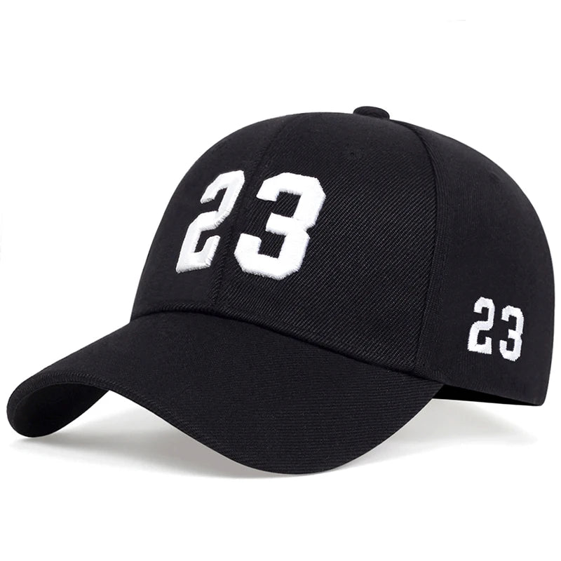 Unisex 23 Embroidery Baseball Caps Spring Autumn
