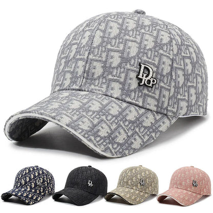 Unisex Full Print Letter Baseball Cap