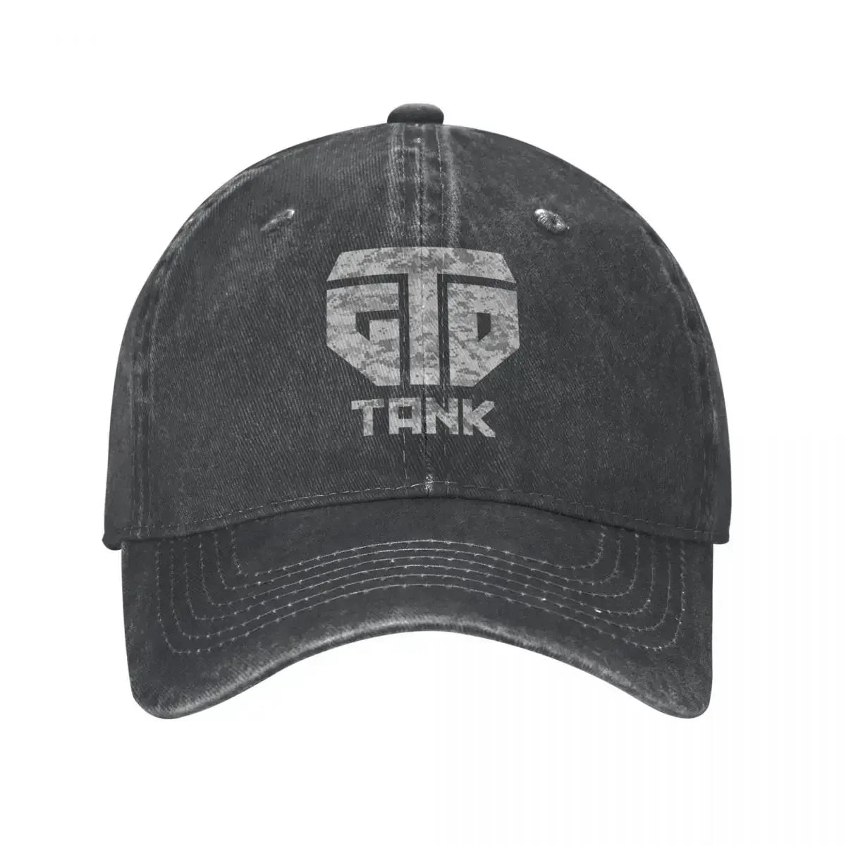 Tank Gervonta Davis Camo Distressed Baseball Cap