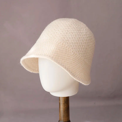Y2K Wool Vintage Women’s Winter Bucket Hat