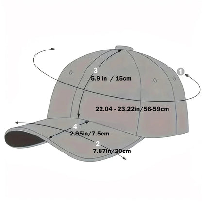 Retro Washed Chili Pepper Embroidery Baseball Cap