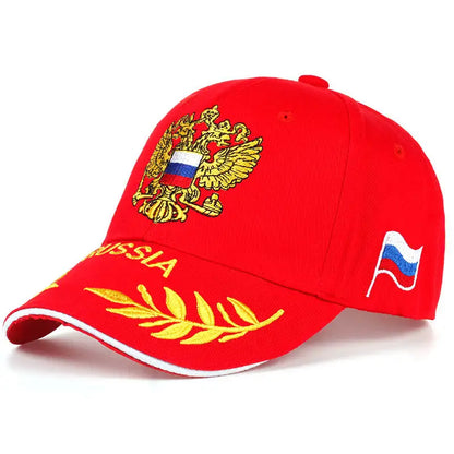 Russian Emblem Embroidered Snapback Baseball Cap