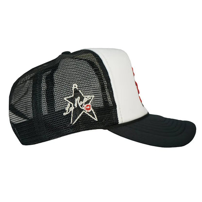 Lip Letter Hip Hop Snapback Cap