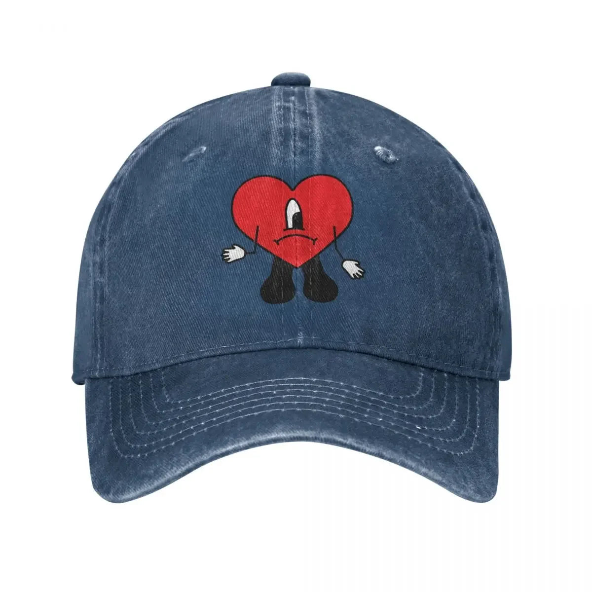 Bad Bunny Denim Music Baseball Cap