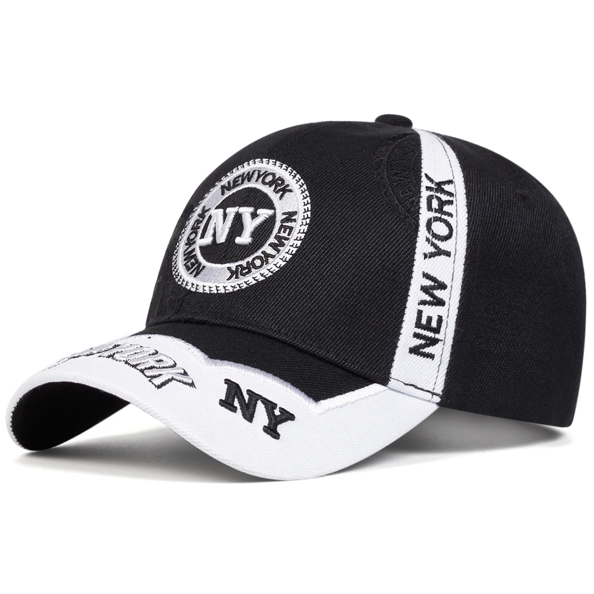Unisex Letter Embroidered Adjustable Casual Baseball Cap