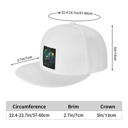 Hollow Knight Game Character Minimalist Graphic Snapback Cap