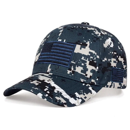 Unisex Army Flag Of The United States Embroidery Baseball Caps