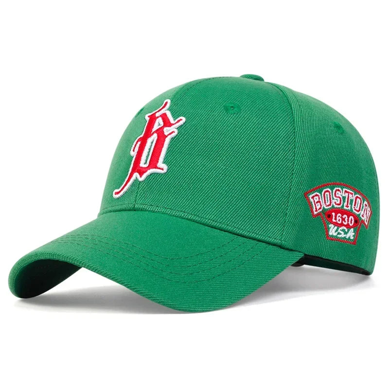 Unisex Letter B Embroidered Baseball Cap