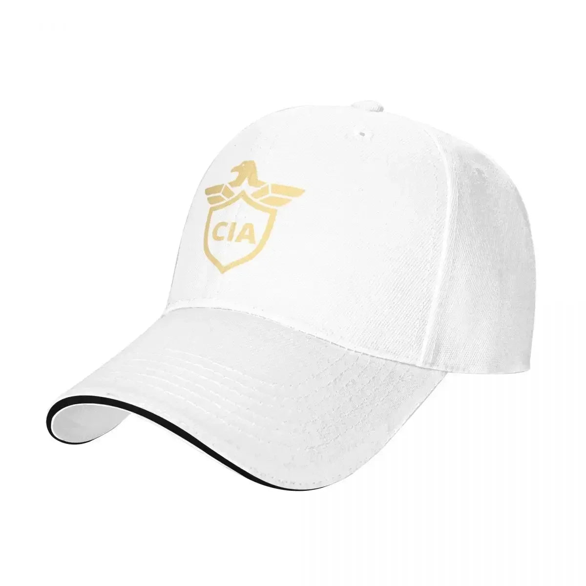 CIA Eagle Golden Hip Hop Trucker Baseball Cap