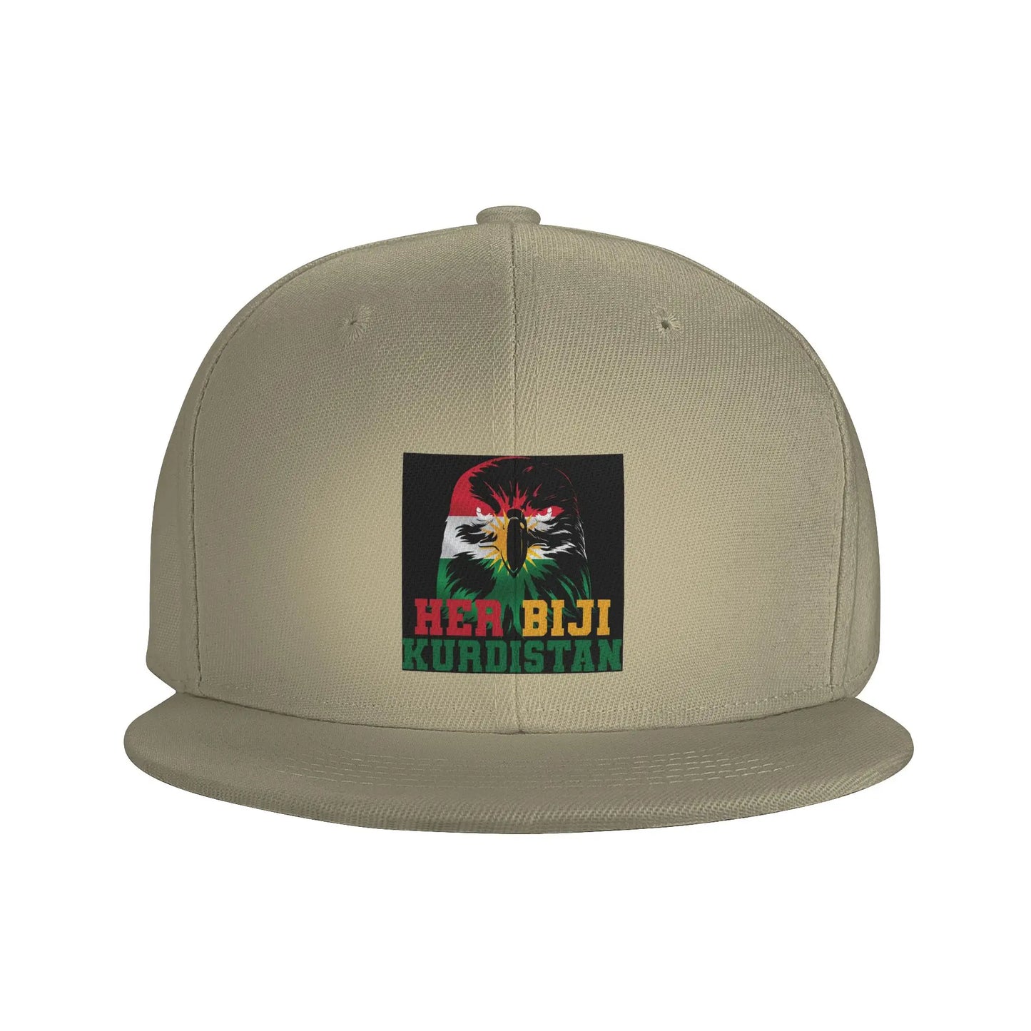 Kurdistan Flag National Pride Graphic Snapback Cap